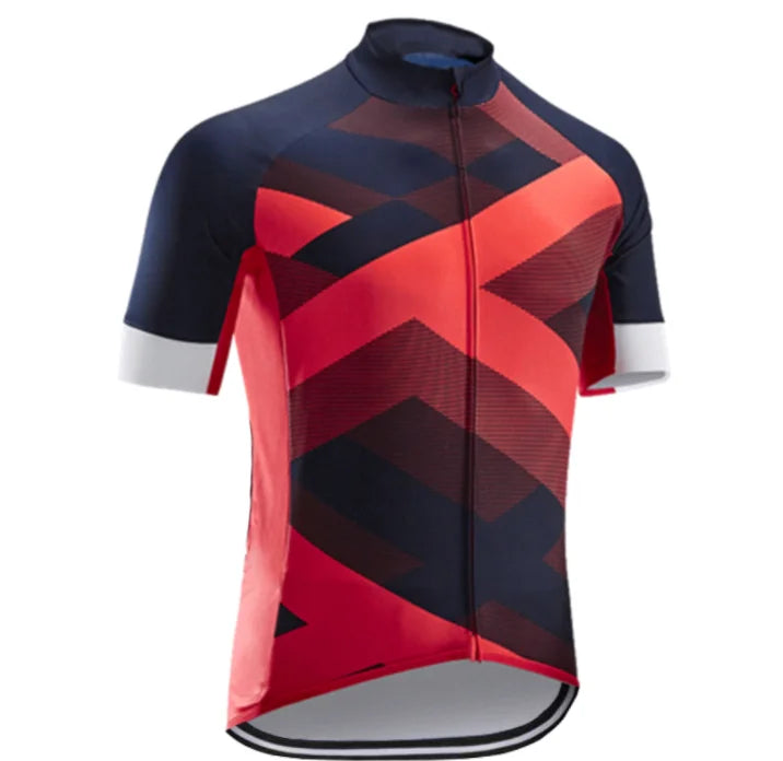 OEM Service Quality Cycling Jersey Adult Men Sportswear Hot Custom Bicycle Shirts Short Sleeve Style Breathable Cycling wear