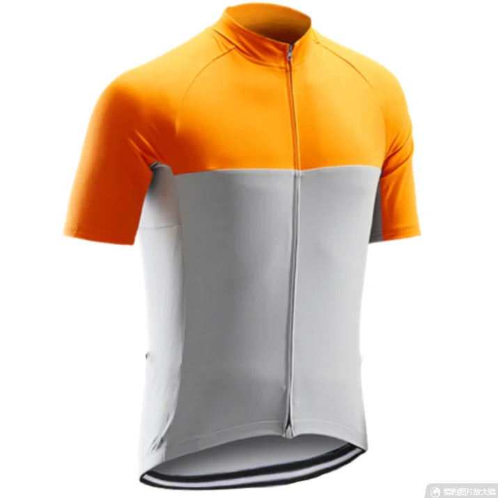 OEM Service Quality Cycling Jersey Adult Men Sportswear Hot Custom Bicycle Shirts Short Sleeve Style Breathable Cycling wear
