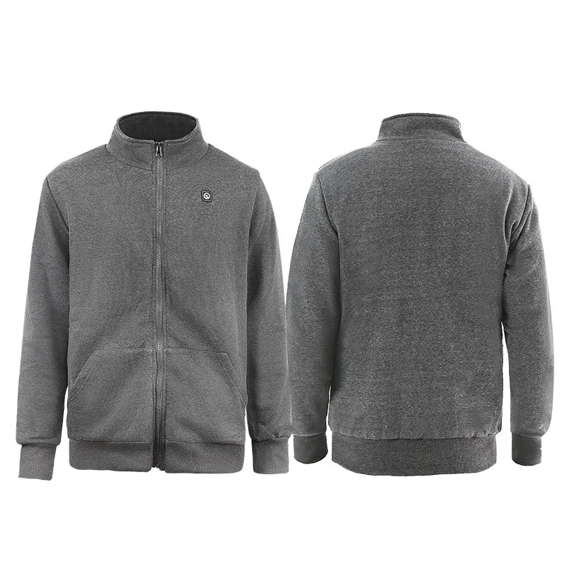 SAVIOR Heat Men Winter Warm Heated Clothes Charging Heat Jacket Outdoor Electric Heating Sweaters Hoodies Sportswear