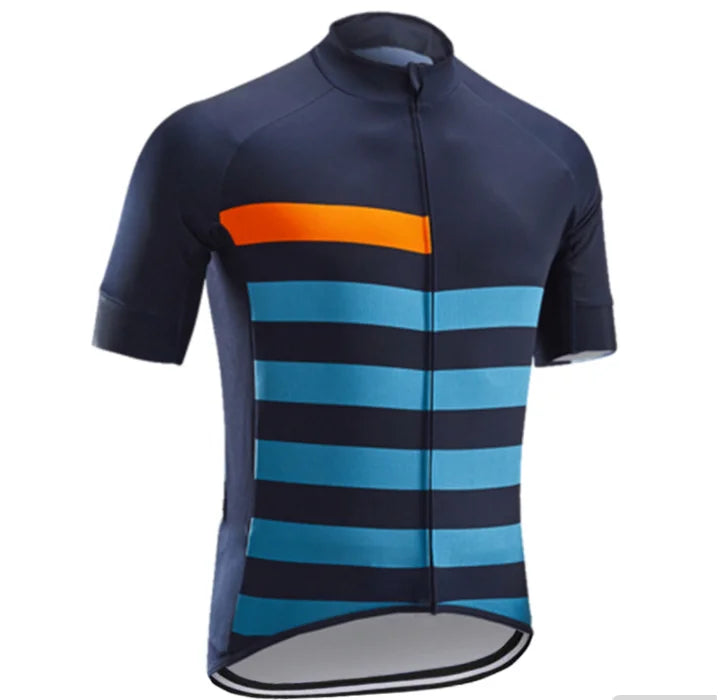 OEM Service Quality Cycling Jersey Adult Men Sportswear Hot Custom Bicycle Shirts Short Sleeve Style Breathable Cycling wear